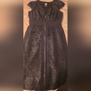 NWOT- Sexy Black Jax Full Zipper Dress Size 6